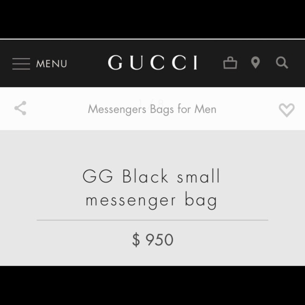 Men’s Messenger Bag.
